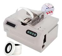 Cash Bundling Machine Fully Automatic Small Banknote Baling Machine Binding Speed 2 Secs Per Time Binding Machine for Tie Bills Cards Banknotes Tags Receipts Bills Paper(Machine+43 Rolls)