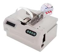 Cash Bundling Machine Fully Automatic Small Banknote Baling Machine Binding Speed 2 Secs Per Time Binding Machine for Tie Bills Cards Banknotes Tags Receipts Bills Paper(Machine+3 Rolls)