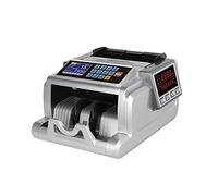 Cash Counter Money Counter Machine, Currency Detector with LCD Display Total Point USD Euro Multi-Currency UV MG