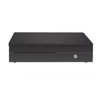 Cash Drawer， Cash Register Drawer Heavy Duty Box Manual Key & Push-Button Release Lock for Supermarket Bar Coffee Shop(Noir)