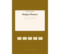 Cash Envelope Budget Planner | Zero-Based Monthly Budgeting | Every Dollar Has a Job | 120 Months | 6x9