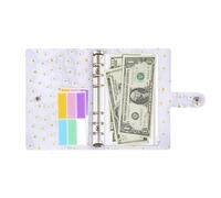 Cash Filling Binder Plan - Spark Challenge Binder, Budget Saving Kit | Mini Challenge Book with Envelopes, Finance Tracker Gate Binder Organiser for Men Women Portable Fun Tool