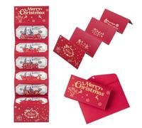 Cash Gift Envelope 6 Card Slots Holiday Money Sturdy Wedding Present Size Compact Box N2Z0 Christm Birthday Cardboard