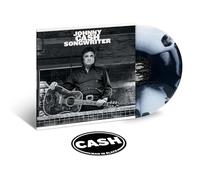 JOHNNY CASH - SONGWRITER BLACK & WHITE VINYL LP + STICKER (NEW)
