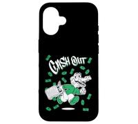 Cash Out Gator Hustle Mode Activated Case for iPhone 16
