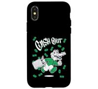 Cash Out Gator Hustle Mode Activated Case for iPhone X/XS