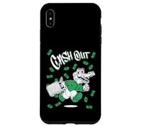 Cash Out Gator Hustle Mode Activated Case for iPhone XS Max
