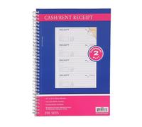 Cash Receipt Book | Carbonless Spiral Bound Duplicate | Receipt Book for Small Business,for Financial Documentation Office Supplier Cash Transaction Men Women Youth Teens Family
