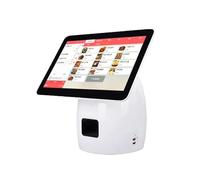 Cash Register, 15.6 Inch Monitor Cash Register, All in One POS Machine Software for Restaurant HS-C88 for Small Business, Retail, Restaurant, Salon(A)