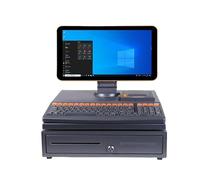 Cash Register, Chinese And English Cash Register Supermarket Convenience Store Touch Cash Register, Catering Retail Cash Register System All-in-one Machine for Small Business, Retail, Restaurant, Salo