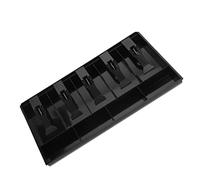 Cash Register Drawer Insert Tray - 5 Bill/4 Coin Compartments Cash Tray for Money Storage(Black)