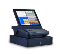 Cash Register for Small Business C86C Embedded Touch Screen All-in-one Machine, Catering/Fast Food Cash Register, Milk Tea Cash Register