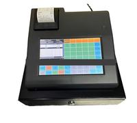 Cash Register for Small Business Smart Small Cash Register, 9-inch Touch Screen English Fast Food Milk Tea Electronic Cash Register