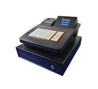 Cash Register for Small Business Supermarket Retail Restaurant Store English Version Cash Register, Built-in 58mm Receipt Printer Suitable For All Industries