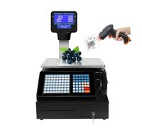 Cash Register Scale,Electronic Label Printing Scales,Commercial Scales,Retail Electronic Price Computing Scale,For Supermarket/Retail Store/Warehouse Weig,Scale+Scanner+Cashbox