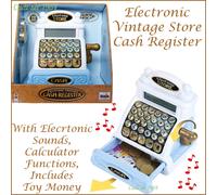 Theo Klein 9309 Electronic vintage cash register
