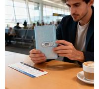 Cash Saving Binder - 100 Envelope Budget Book, Secure Finance Planner, Money Management Organizer with Password Lock and Pu Material | Budget Allowance Tracking for Personal Finance School Home Use