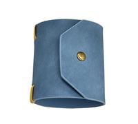 Cash Wrap Wallet with Clasp, Slim Leather Fast Access Money Holder, Quick Cash Organizer with Elastic Bands