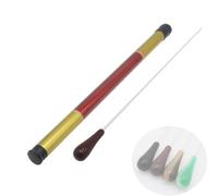 CashBeat 15 Inch Resin Handle Music Conducting Baton with Case, Lightweight Orchestra Conductor Baton for Choral Symphony Concert, Ideal for Music Directors, Singing Leaders & Band Conductors