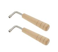 CashBeat 2Pcs Professional Lyre Harp Tuning Wrench, Universal L-Shape Design for Easy & Precise Tuning of Autoharps, Melody Harps & Other Small Stringed Instruments