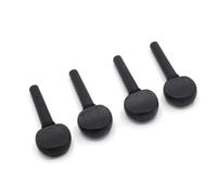 CashBeat 4pcs Violin Fiddle Tuning Peg Set, Imitation Ebony, Replacement Wooden Tuning Pegs for 4/4 Size Violin