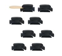 CashBeat 8 Pack Rubber Guitar Headstock Pick Holder, Thickened Pickholder for Electric Acoustic Guitar, Bass, Ukulele Players
