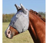 Cashel Crusader Fly Mask Standard with Ears (Grey, Yearling)