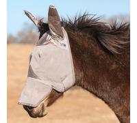 Cashel Crusader Mule Fly Mask with Long Nose and Ears - Color:Grey Size:Arab