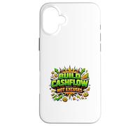 Cashflow Growth Discipline Financial Mindset Design Case for iPhone 16 Plus