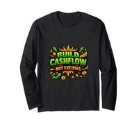 Cashflow Growth Discipline Financial Mindset Design Long Sleeve T-Shirt