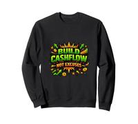 Cashflow Growth Discipline Financial Mindset Design Sweatshirt