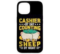 Cashier By Day Counting Sheep By Night Case for iPhone 15