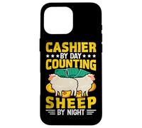 Cashier By Day Counting Sheep By Night Case for iPhone 16 Pro Max