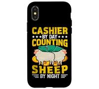 Cashier By Day Counting Sheep By Night Case for iPhone X/XS