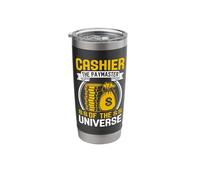 Cashier The Paymaster of The Universe Stainless Steel Insulated Tumbler