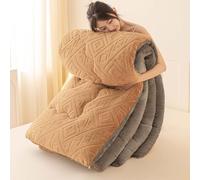 Cashmere Fabric Quilt Lamb Velvet Duvet Double Sided Cashmere Winter Quilt,Kg Super Warm Lamb Quilt Winter Blanket