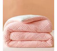 Cashmere Fabric Quilt, Lamb Velvet Duvet, Winter Soft Luxury Thick, Fluffy Warm, Soft Luxury Thick Fluffy Warm Anti-allergy Wool Comforter, Bedding for Home Bedroom,001,200x230cm(3kg)