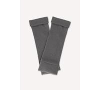 Cashmere Fingerless Gloves Turtle Doves Charcoal One Size