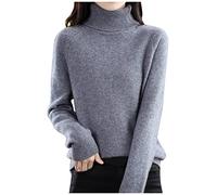 Cashmere Jumpers Ladies' Fine Knit Sweater Vest for Women UK Size 14 Black Winter Jumper Dress
