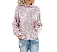 Cashmere Jumpers Ladies Lightweight Jumpers for Women Uk Ladies Winter Jumpers Womans Jumper Xmas Jumper Ladies Womens Lightweight Jumper Sweater Dresses for Women Ladies Jumpers Fisherman Sweater