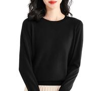 Cashmere Jumpers Ladies Plus Size Women's Jumpers Solid Color Tops for Women UK Lightweight Semi Turtleneck Knitted Elegant Womens Sweaters Weekend Outing Holiday Casual Essentials Long Sleeves Tops