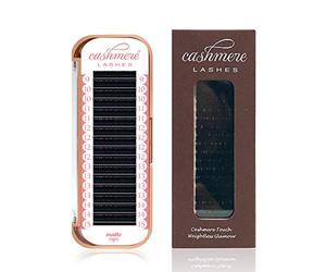 Cashmere Lashes Matte 0.25 D curl Mixed Tray Classic Flat Ellipse Individual Eyelash Extensions