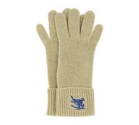 Cashmere Ribbed Gloves- female- Burberry- Gloves- Green- M/L- Accessories M/L