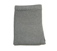 Cashmere Silk Ribbed Knit Women Thermal Pant Long Johns Bottom[USS,Light Gray]