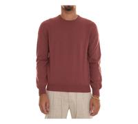 Cashmere Slim Fit Pullover Made in Italy - male - Gran Sasso - Cashmere Knitwear - Pink - 4XL - Knitwear 4XL