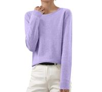 Cashmere Sweaters for Women UK Clearance Ladies Long Sleeve V-neck Jumpers Solid Color Knitted Pullover Sweaters Plus Oversize Knitted Sweaters Fall Winter Soft Warm Loose Jumpers S-3XL Today's Deals