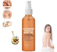 Cashmere Vanilla Body Oil, Hydrating and Moisturizing, Vanilla Cashmere Lotion, Vanilla Cashmere Lotion Spray, Firming and Softening Skin, Suitable for Dry Skin