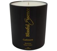 Cashmere Vanilla, Caramel Scented Candle | 65hr Long Burning Aromatherapy Candle | 250g, Handmade UK