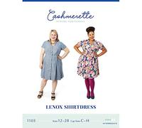 Cashmerette Ladies Plus Size Sewing Pattern Lenox Shirtdress