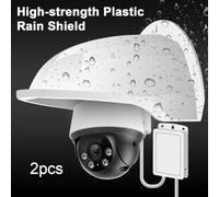 CashMuch 1/2pcs Camera Protective Cover Rain Cover Shield Wall Waterproof Rainproof Shell Protector CCTV Camera Housing Security Protect